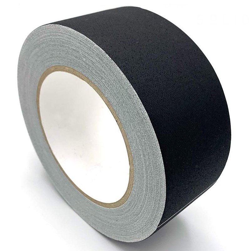Hot melt glue Matte Cotton Cloth Surface Black Custom Gaffer Duct Stage Camera Protection Tape