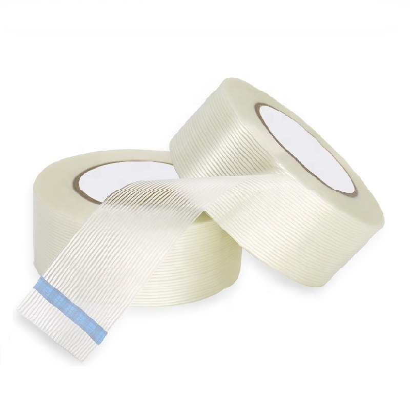 Super-adhesive fiber glass mesh adhesive tape heavy-duty packaging glass fiber reinforced tape