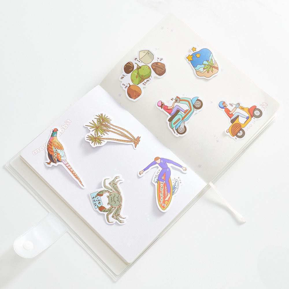 UV Resistant Custom Adhesive PVC Logo Sticker Waterproof Vinyl Die Cut Label Stickers Print