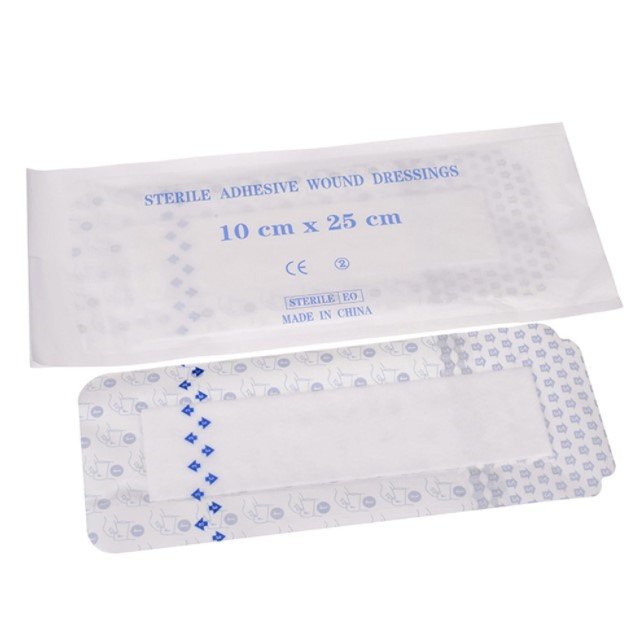 SJ Soft Medical Non-Woven Dressing Wound Waterproof Adhesive Breathable Surgical Transparent Wound Dressing