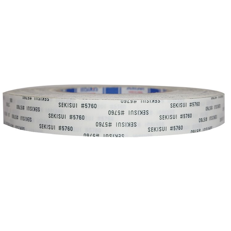 Die cut white non woven fabric tape SEKISUI 5760 double sided cotton paper acrylic adhesive tissue tape