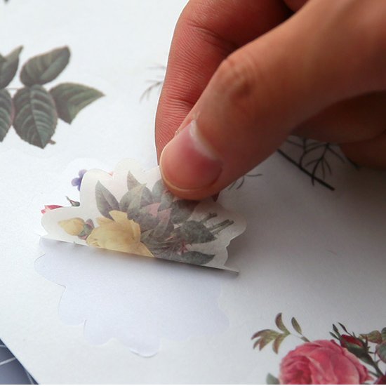 Wholesale Custom Washi Paper Sticker Waterproof Self Adhesive Inkjet Printable A4 Washi White Sticker