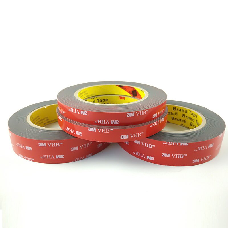 vhb foam tape 0.8mm Thick Double sided adhesive black Acrylic foam Tape