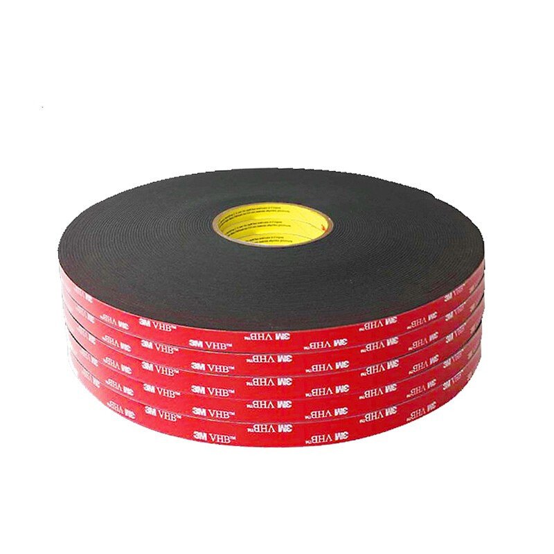 vhb foam tape 0.8mm Thick Double sided adhesive black Acrylic foam Tape
