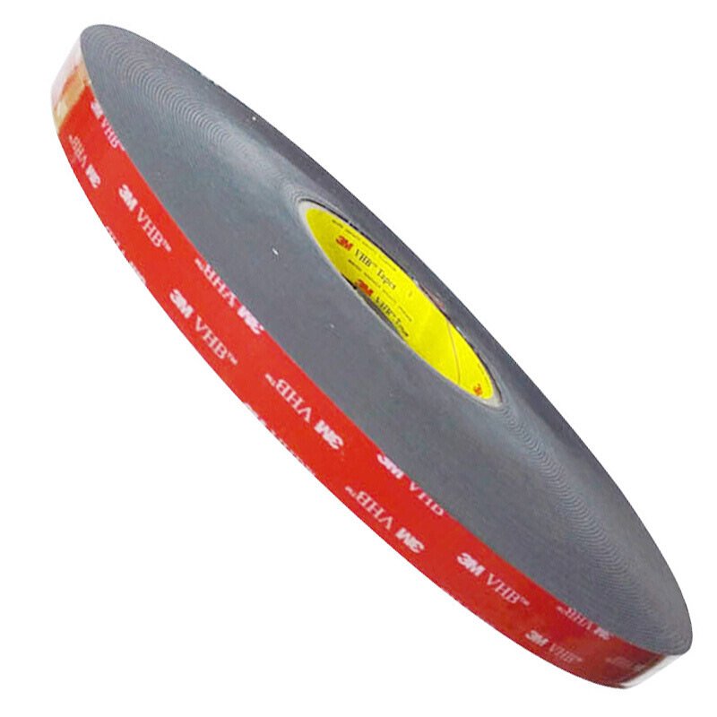 vhb foam tape 0.8mm Thick Double sided adhesive black Acrylic foam Tape