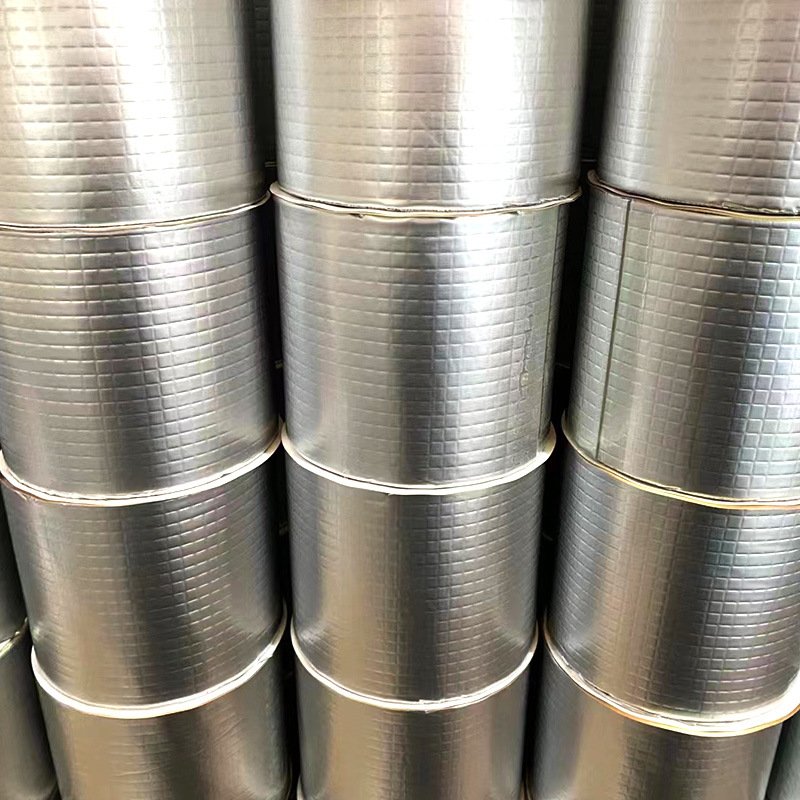 High Adhesive Waterproof Aluminum Foil Tape High Temperature Resistant Butyl Rubber Sealing Tape