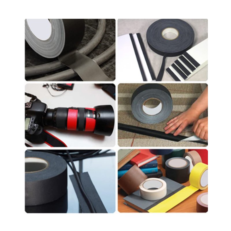 Professional goon guns glow black gaffer waterproof adhesive cloth duct tape for wholesales