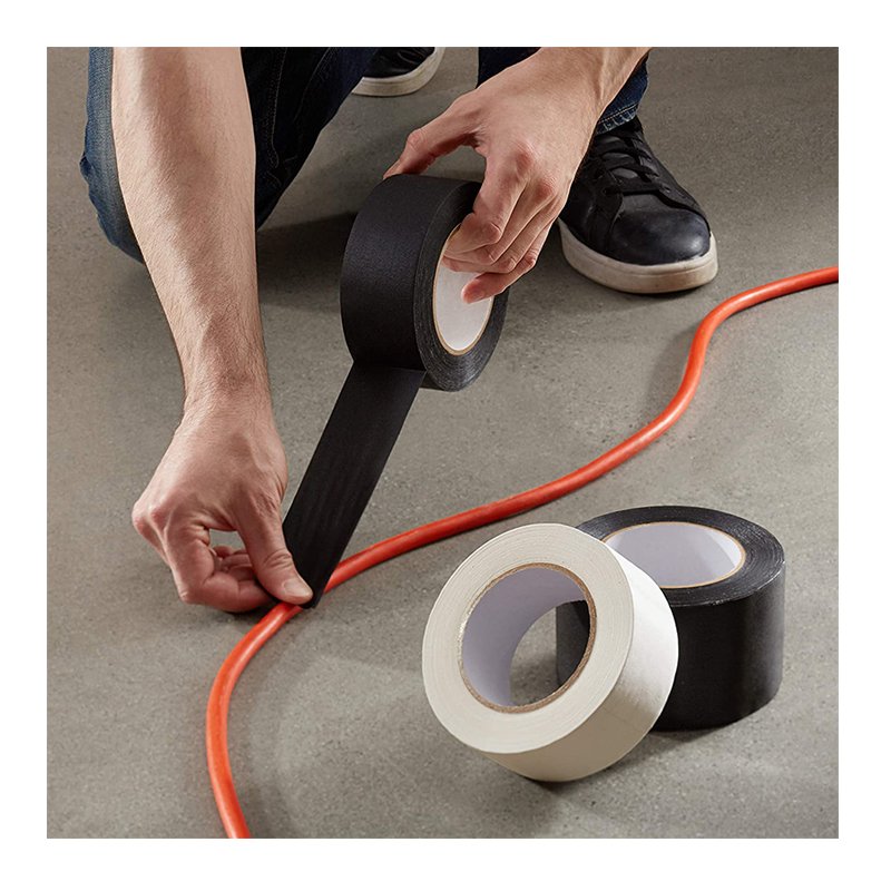 Professional goon guns glow black gaffer waterproof adhesive cloth duct tape for wholesales