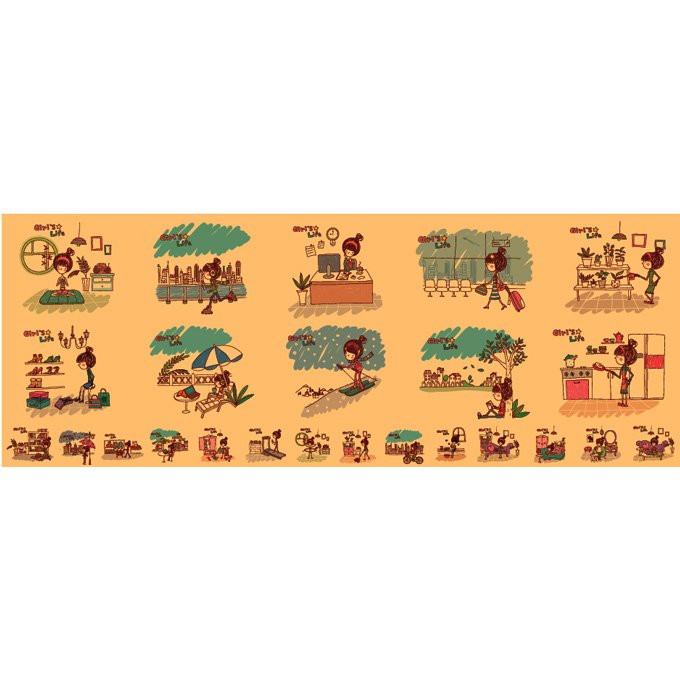 Custom Print Full Colored Journaling Dairy Decoration Adhesive Paper Masking Washi Tapes