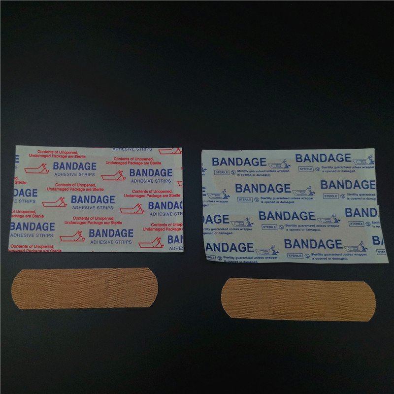 Skin Color Adhesive Bandages Sterile Breathable Elastic Fabric Wound Plaster