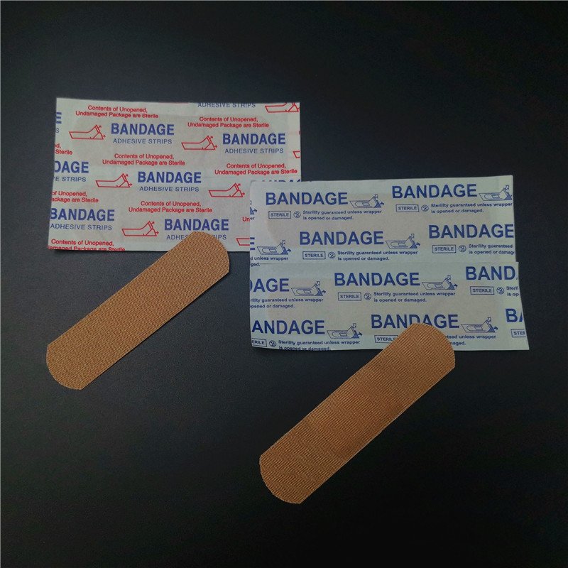 Skin Color Adhesive Bandages Sterile Breathable Elastic Fabric Wound Plaster