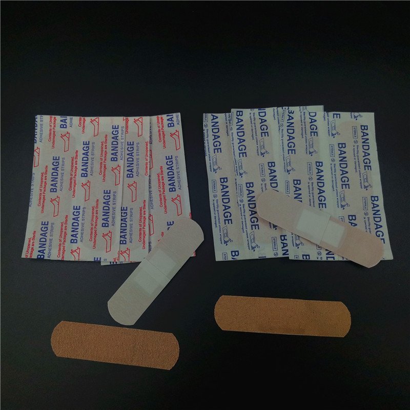 Skin Color Adhesive Bandages Sterile Breathable Elastic Fabric Wound Plaster