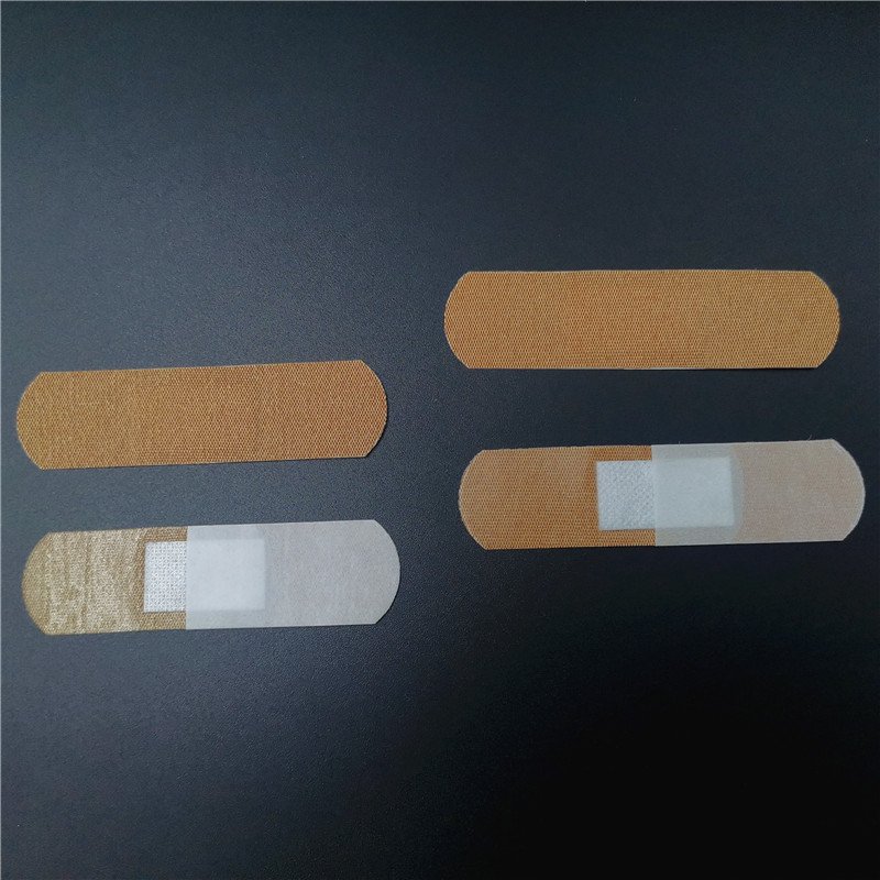 Skin Color Adhesive Bandages Sterile Breathable Elastic Fabric Wound Plaster
