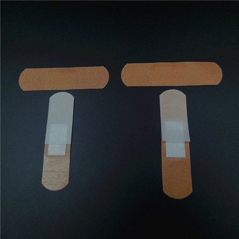 Skin Color Adhesive Bandages Sterile Breathable Elastic Fabric Wound Plaster