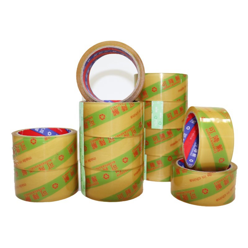 Cellotape Biodegradable Packing Cellulose Jumbo Roll Packaging Adhesive Cellophane Cello Tape