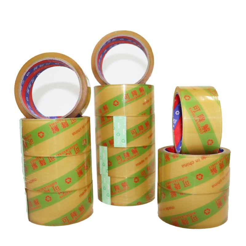 Cellotape Biodegradable Packing Cellulose Jumbo Roll Packaging Adhesive Cellophane Cello Tape