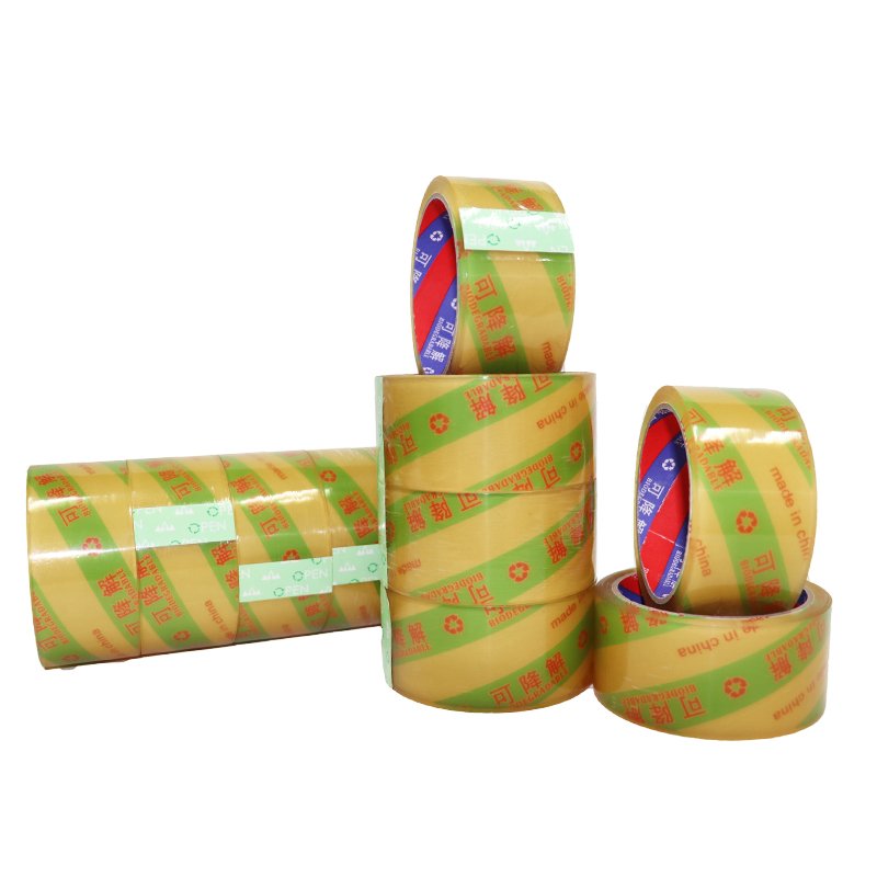 Cellotape Biodegradable Packing Cellulose Jumbo Roll Packaging Adhesive Cellophane Cello Tape