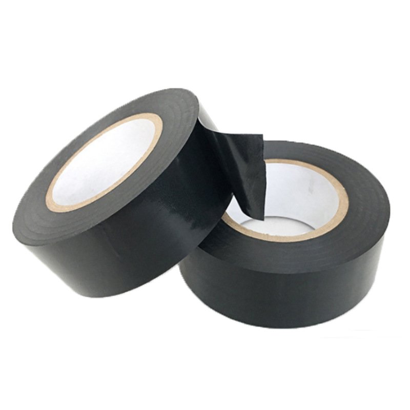 China Low Price High Voltage Flame Retardant Strong Rubber Adhesive Black Insulating Vinyl PVC Electrical Tape Manufacturer