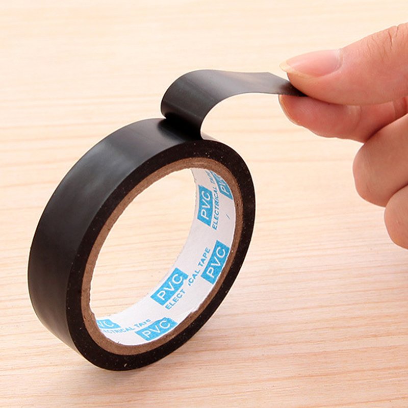 China Low Price High Voltage Flame Retardant Strong Rubber Adhesive Black Insulating Vinyl PVC Electrical Tape Manufacturer