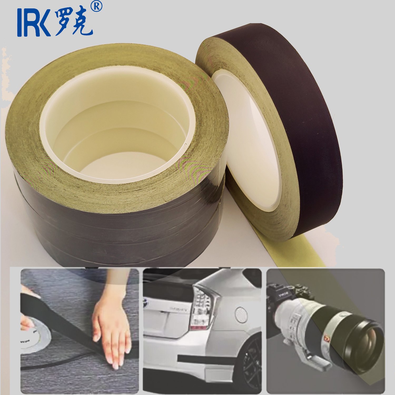 Professional Grade Adhesive Stage Cloth Tapematte fabric gaffers tape Heavy Duty Matte Black Gaffer Tape