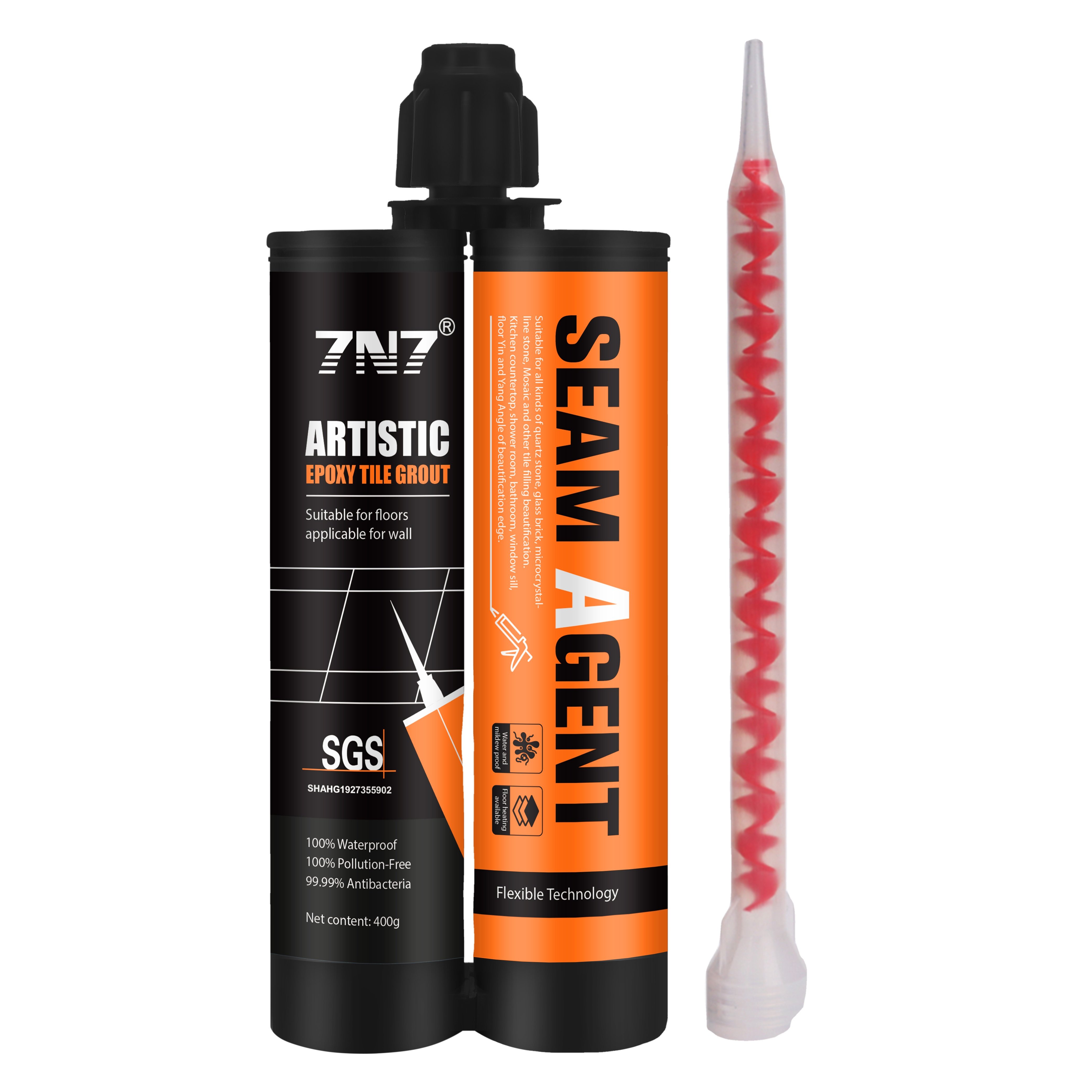 7N7 factory direct sale long-lasting non-discoloration eco-friendly epoxy resin tile grout tile joint filler adhesive sealant