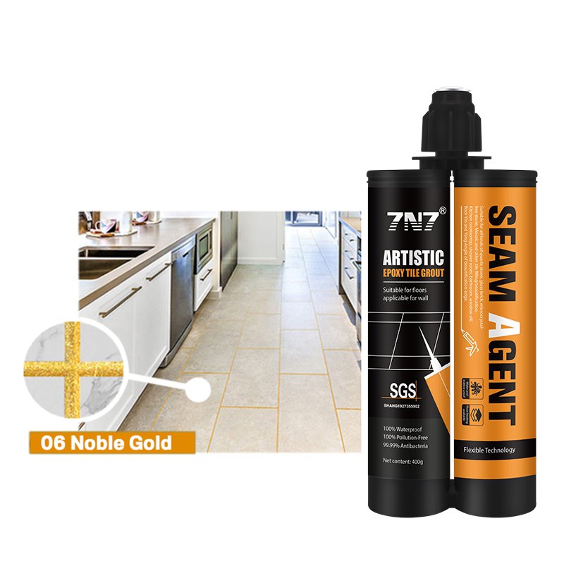 7N7 factory direct sale long-lasting non-discoloration eco-friendly epoxy resin tile grout tile joint filler adhesive sealant