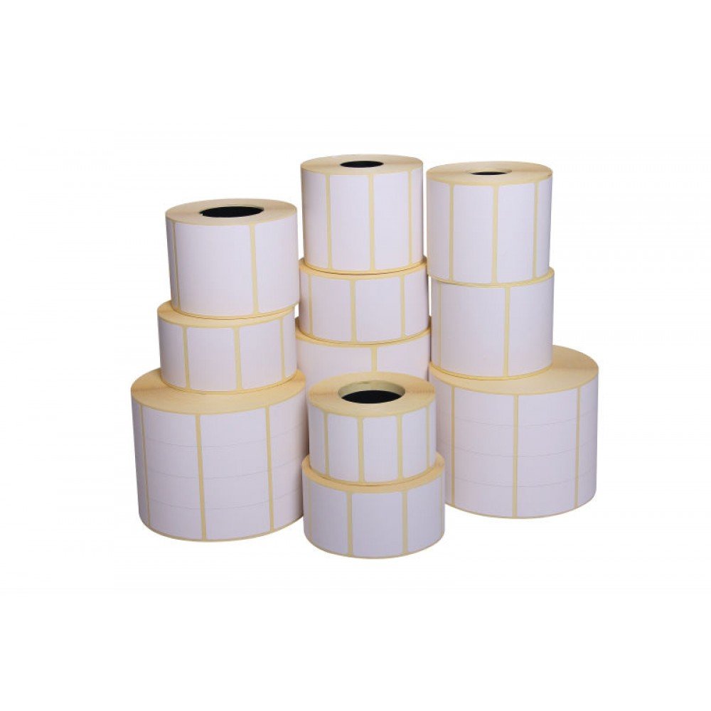 Adhesive Direct Thermal Labels Weighing Barcode Label Scales Waterproof, Oil Proof, Scratch Resistance