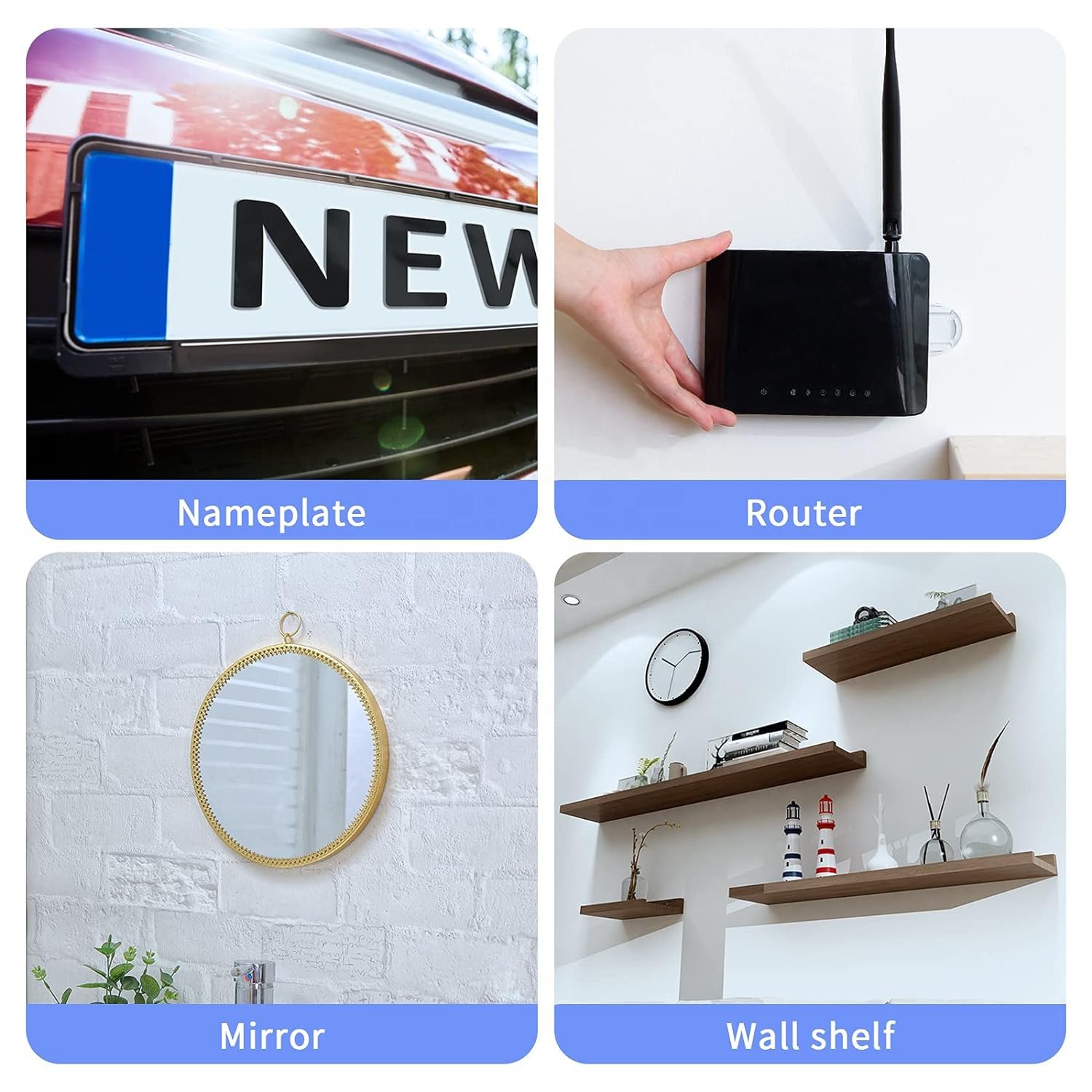 Manufacturers custom strong 3m 9448A tape double sided adhesive tape point various shapes adhesive die-cut round paper towel