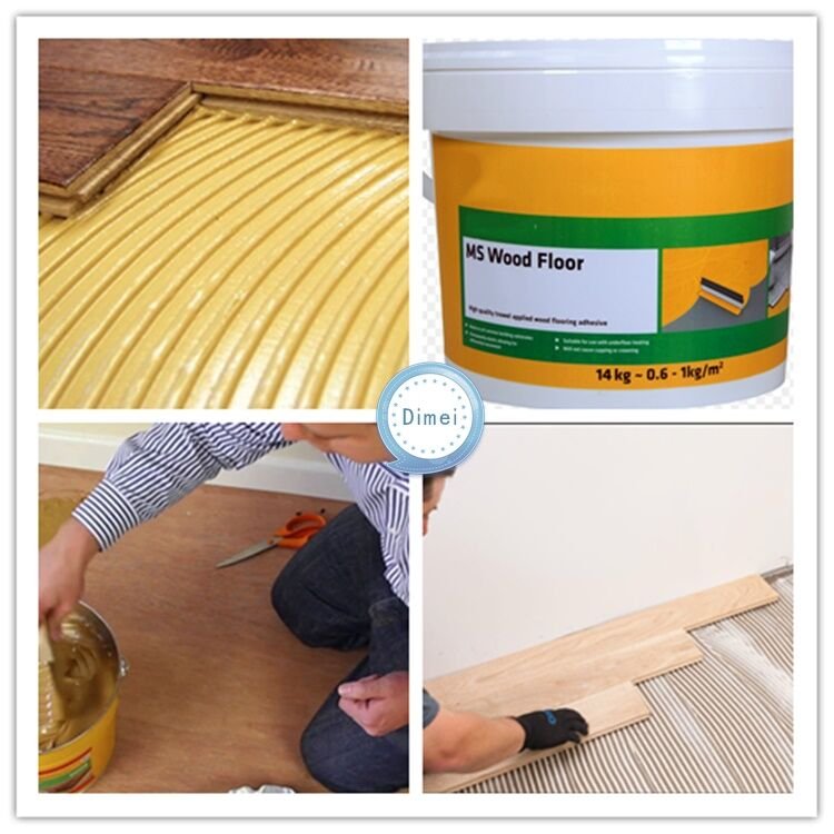 MS Flooring Adhesive For Fixing large size Seting floor background 600ML