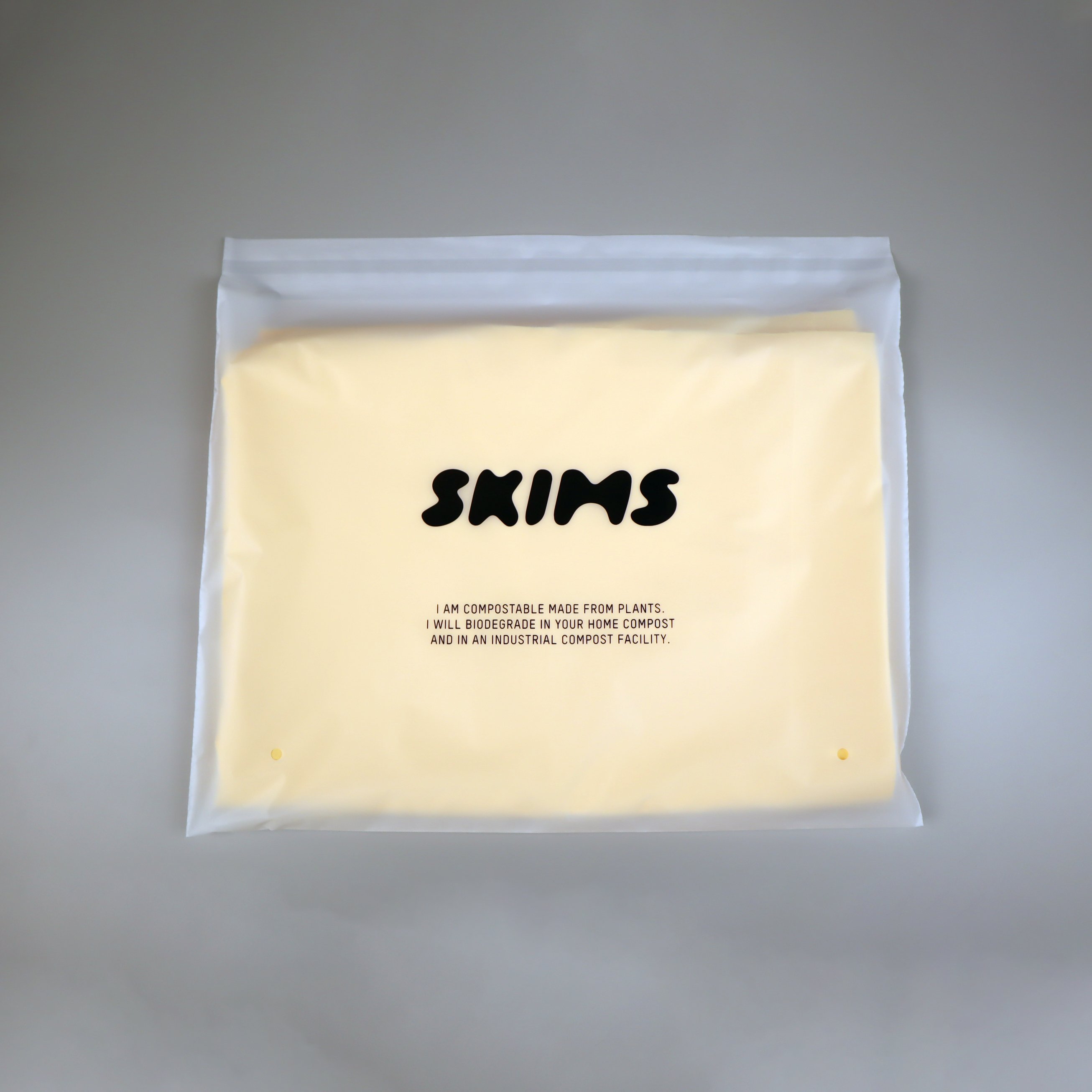 Custom Printing Self Adhesive Plastic Bags Eco- Friendly Cornstarch Recyclable Clothes Packaging Bag
