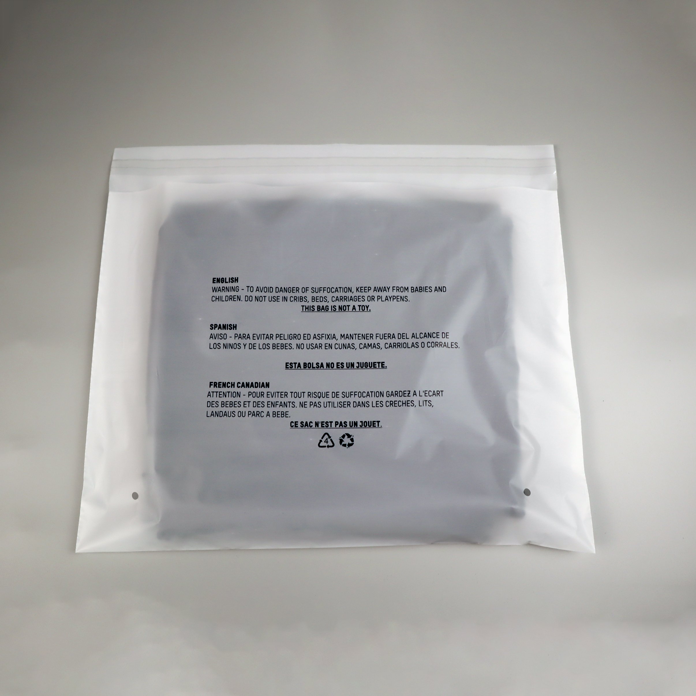 Custom Printing Self Adhesive Plastic Bags Eco- Friendly Cornstarch Recyclable Clothes Packaging Bag