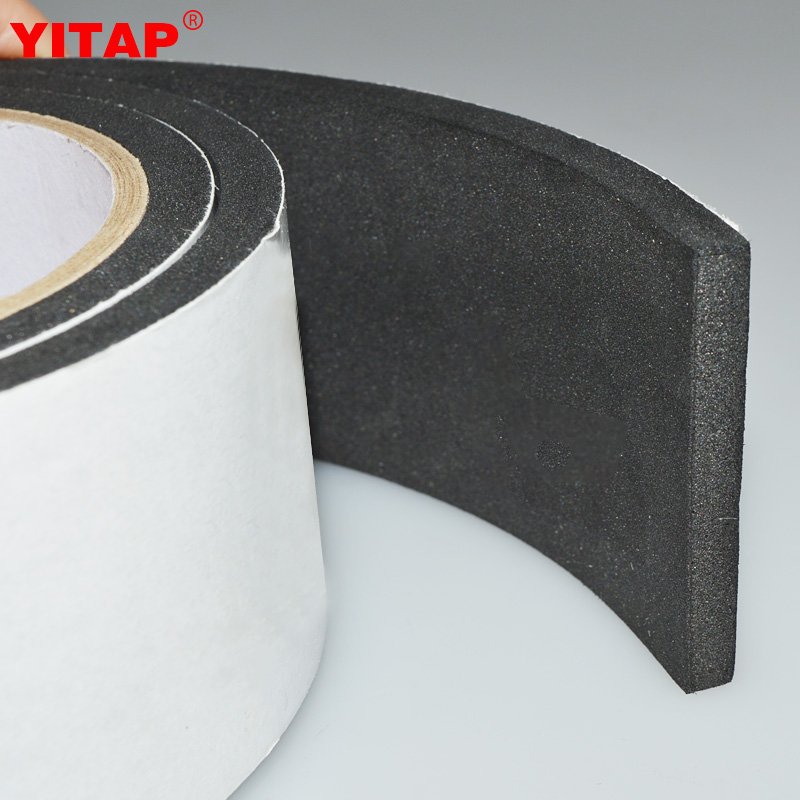 Self Adhesive Eva Sponge Rubber Circle Foam Gasket Compriband Tape
