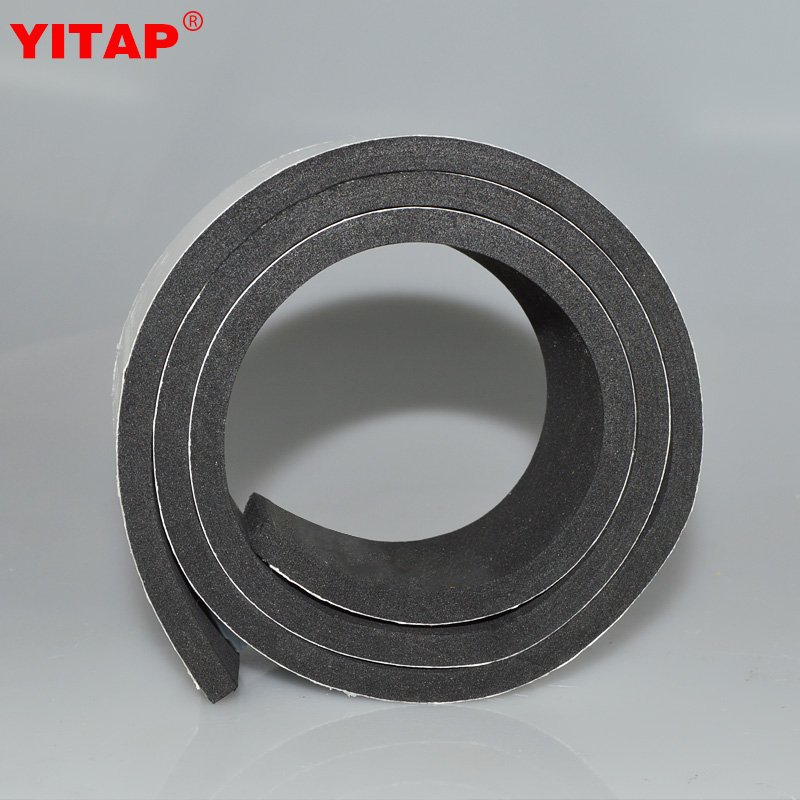 Self Adhesive Eva Sponge Rubber Circle Foam Gasket Compriband Tape