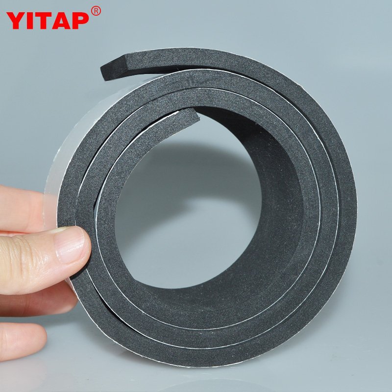 Self Adhesive Eva Sponge Rubber Circle Foam Gasket Compriband Tape