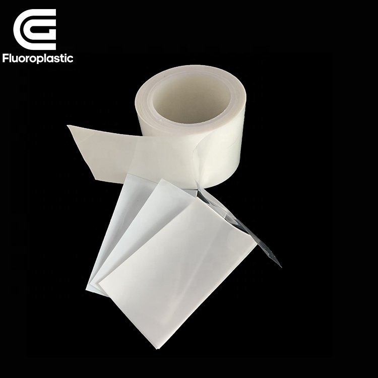 0.5mm factory sale heat resistant insulation adhesive ptfe sheet plate button with silicone adhesive