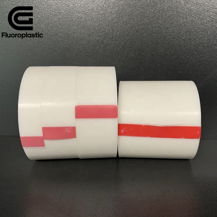0.5mm factory sale heat resistant insulation adhesive ptfe sheet plate button with silicone adhesive