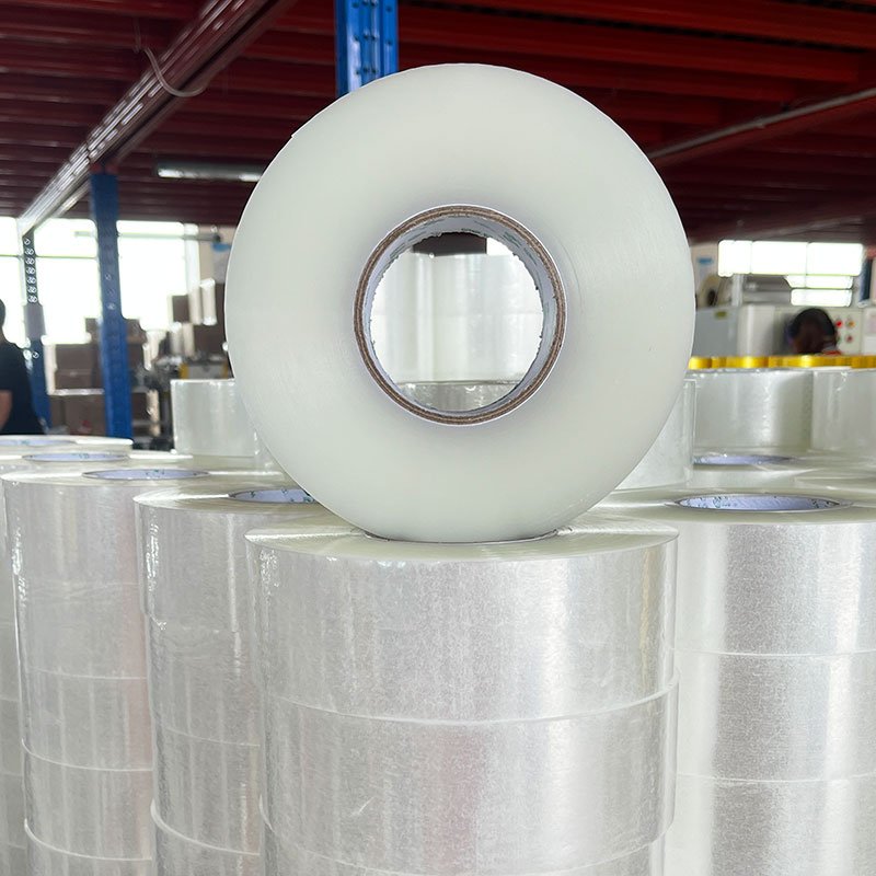Competitive Low Price Automatic Bopp Machine Adhesive Clear Tape Manufacturer Clear Packing Tape For Machine Use