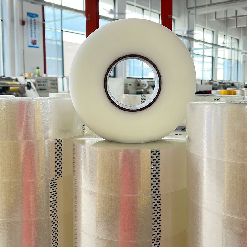 Competitive Low Price Automatic Bopp Machine Adhesive Clear Tape Manufacturer Clear Packing Tape For Machine Use