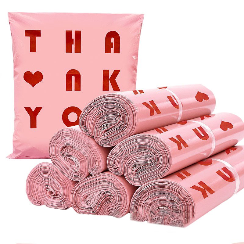High Quality Custom Printing Self-adhesive Courier Delivery Bags Customized Size Poly Mailers Shipping Bag For Shoes Clothes