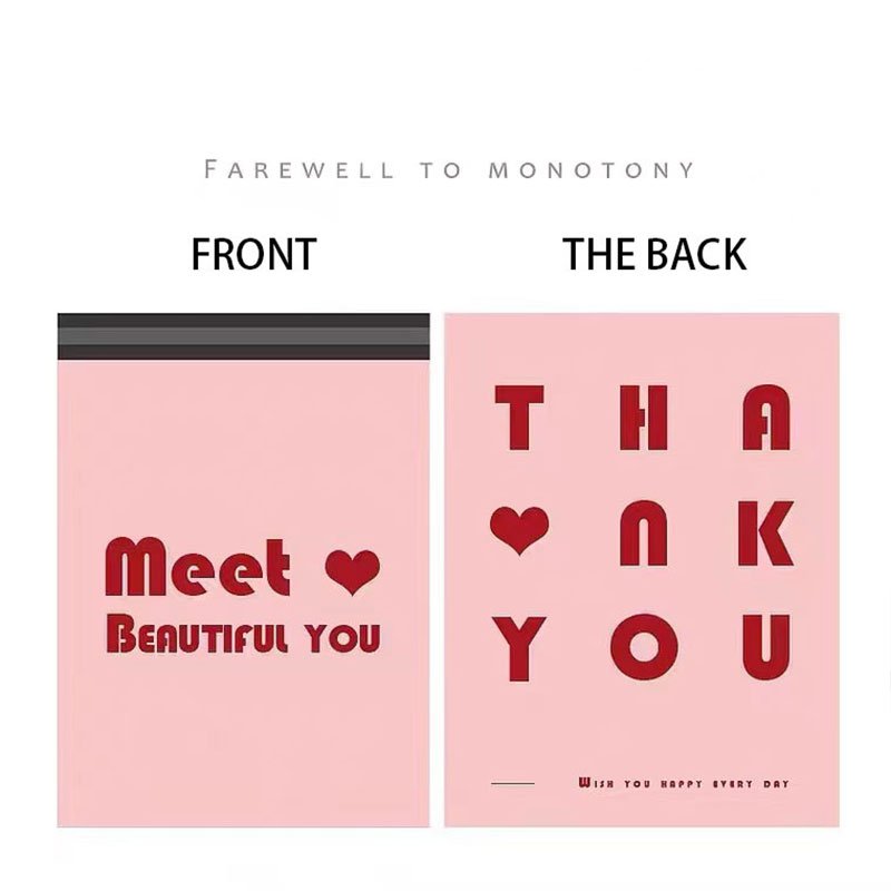 High Quality Custom Printing Self-adhesive Courier Delivery Bags Customized Size Poly Mailers Shipping Bag For Shoes Clothes
