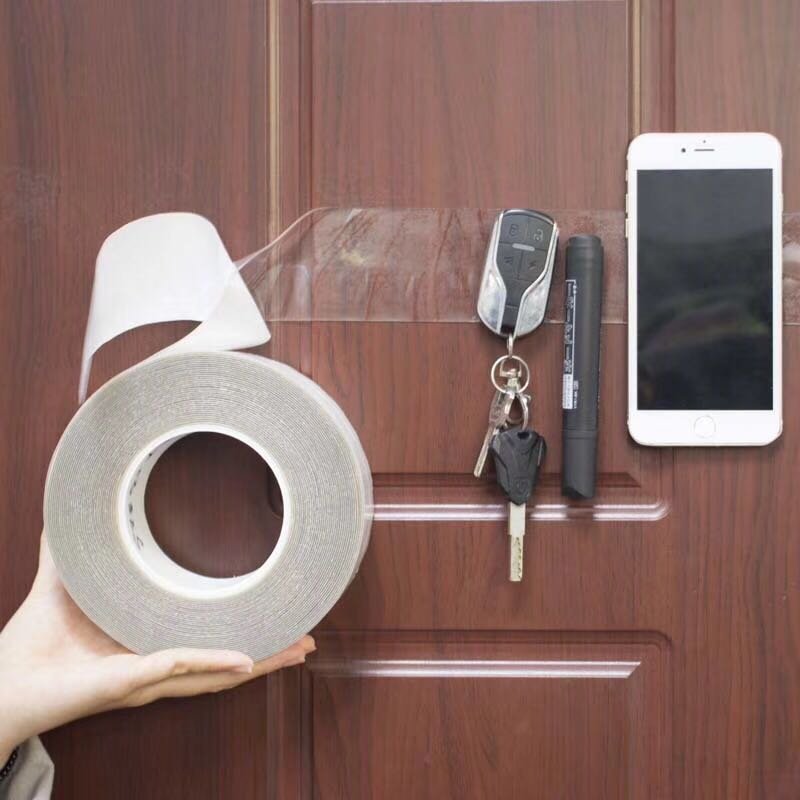 Polyurethane Washable Non Slip Double side PU Gel Car Nano Sticky Pad Anti Slip Mat Die-cuts Adhesive Dots Ivy Grip Tape
