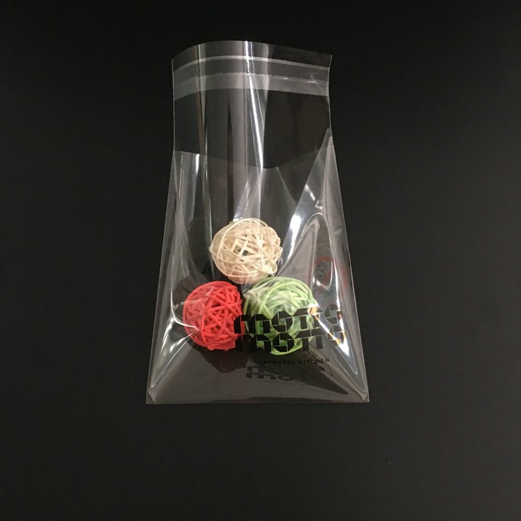 Custom Transparent Clear Oppbag Packaging Clear BOPP Opp Self Adhesive Seal Plastic Bags For Clothing Garment Socks Bag