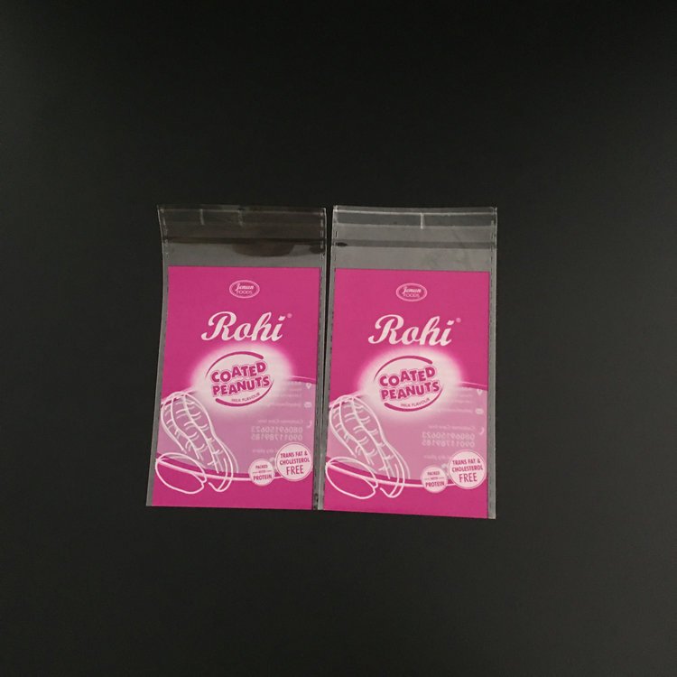 Custom Transparent Clear Oppbag Packaging Clear BOPP Opp Self Adhesive Seal Plastic Bags For Clothing Garment Socks Bag