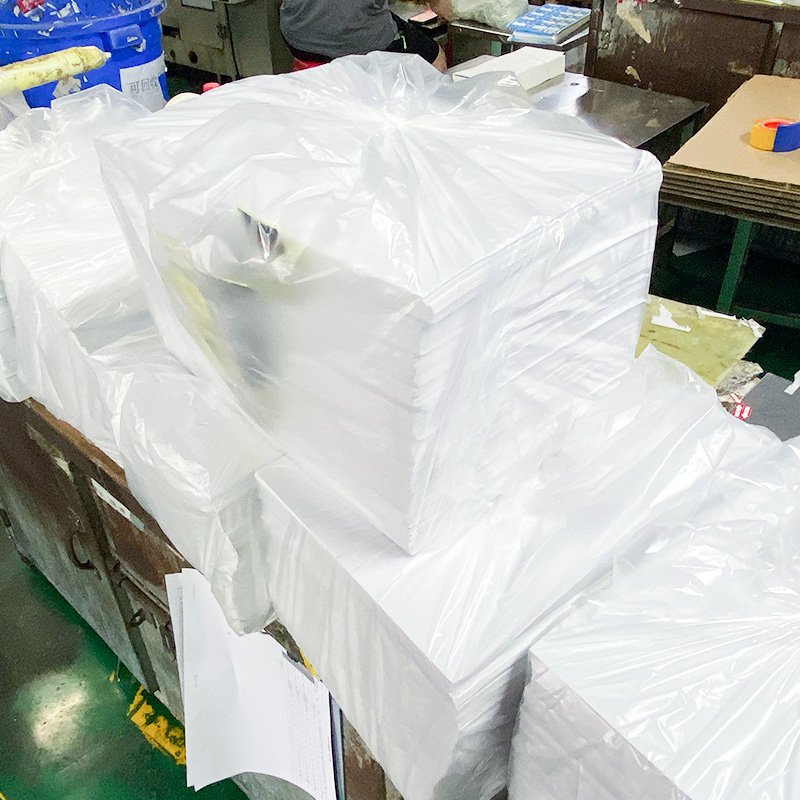 45 up a4 permanent adhesive barcode customisable stickers private label a4 sticker pap