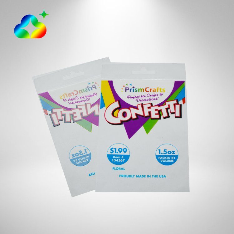 Custom Printed Stickers Handicraft Art Crafts Gift Wrapping Packaging Plastic Self Adhesive Sealing Opp Bags