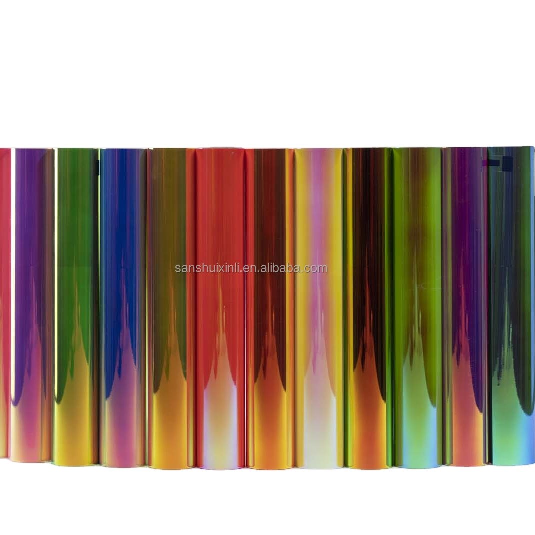 L&B Colored Adhesive UV Lamination Vinyl 12 Inches x 1.52 Meters Roll for Die-Cutters and Vinyl Plotters