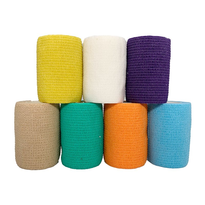 Self adhesive bandage medical flexible sport 10 cm waterproof self-adhesive bandage