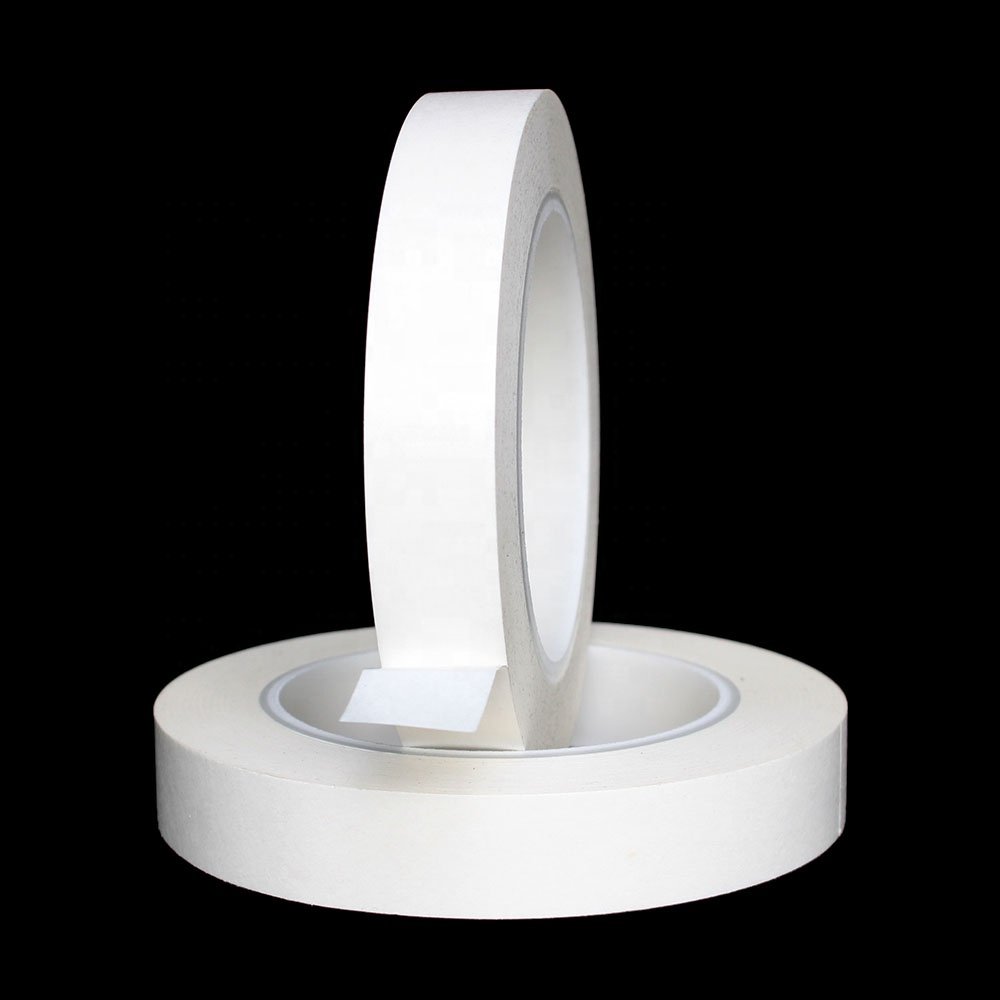 1- Recyclable High Temperature Resistant Flame Retardant White Color Nomex Paper Electrical Insulation Self Adhesive Tape