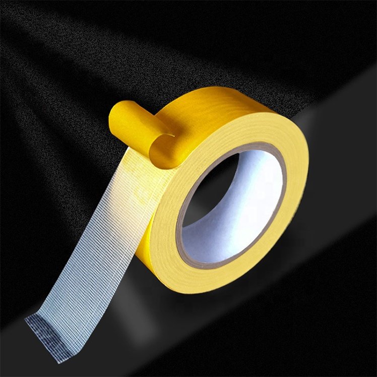 High Quality Wholesale Cloth Green Unique Tenacious Cloth based Double Sided Tape duct tape custom