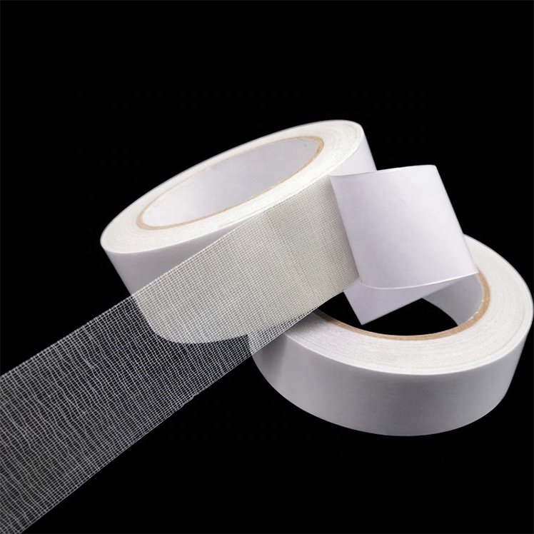High Quality Wholesale Cloth Green Unique Tenacious Cloth based Double Sided Tape duct tape custom